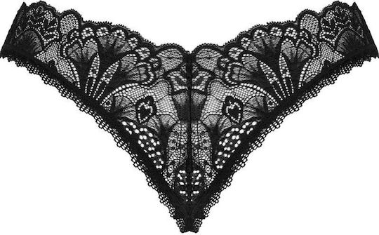 Obsessive Donna Dream Γυναικείο Sexy String Αυτοκινήτου Μαύρο