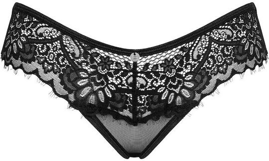 Obsessive Maderris Frauen Sexy Slip Schwarz