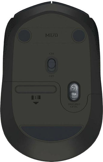 Logitech M170 Wireless Mini Mouse Gray