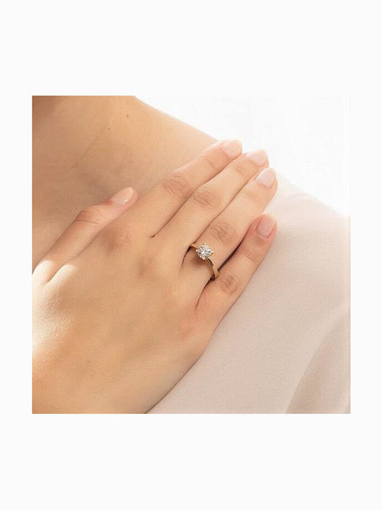 Eforo Single Stone from Gold 14K
