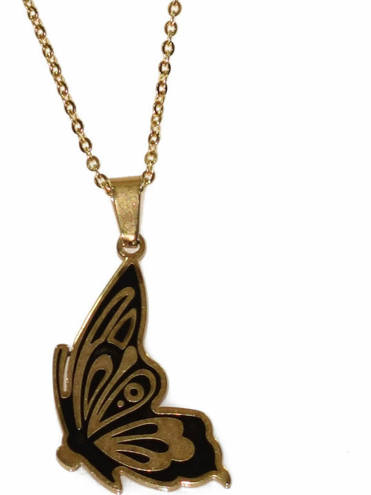 Bizoutaki Gold Plated Steel Jewelry Set Bizoutaki Gold Plated Steel Jewelry Set
