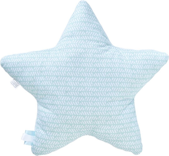 Saro Crib Decorative Pillow Green 34x34cm