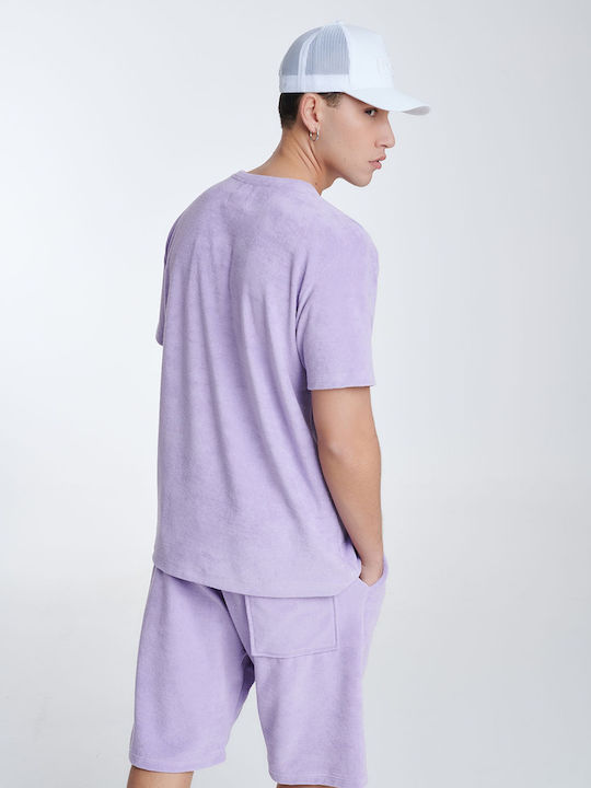 T-shirt Μωβ