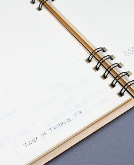 Best Notizbuch Spirale Beige