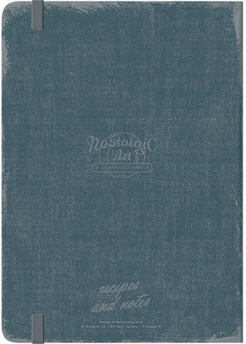 Nostalgic Art Nostalgic Тетрадка A5 с Ластик