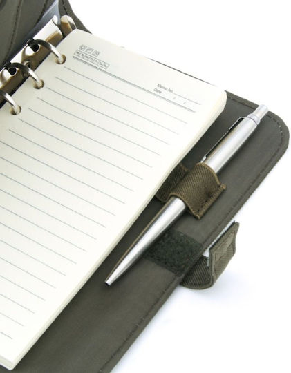 Fosco Industries Notebook with Pen Holder Gray