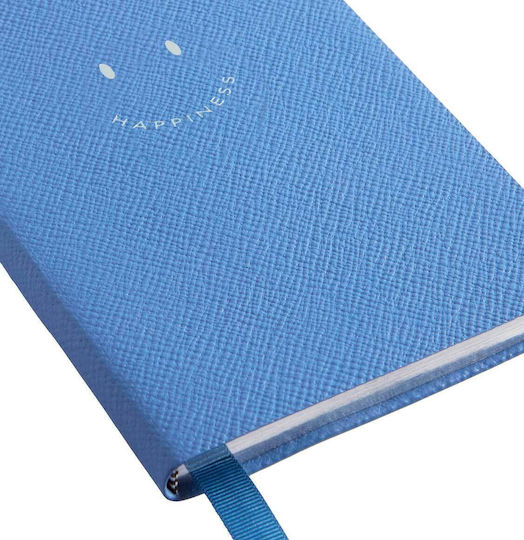 Smythson Тетрадка с Точки Син