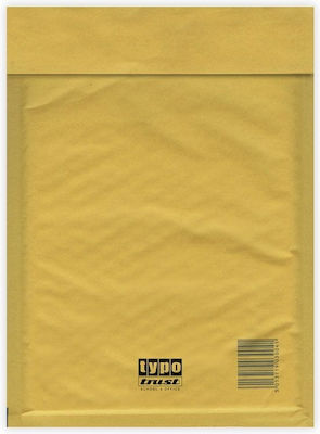 Typotrust Σετ Φάκελοι Τύπου Σακούλα με Φυσαλίδες 10τμχ 22x34εκ. σε Κίτρινο Χρώμα 3076