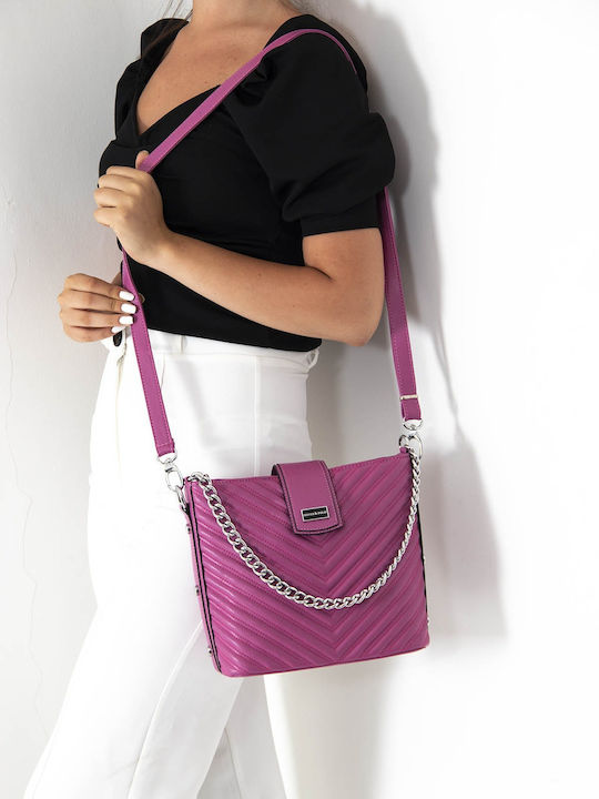 Silver & Polo Women's Bag Crossbody Fuchsia