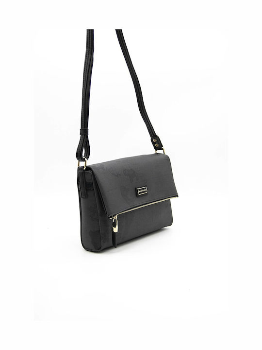 Silver & Polo Women's Bag Crossbody Black