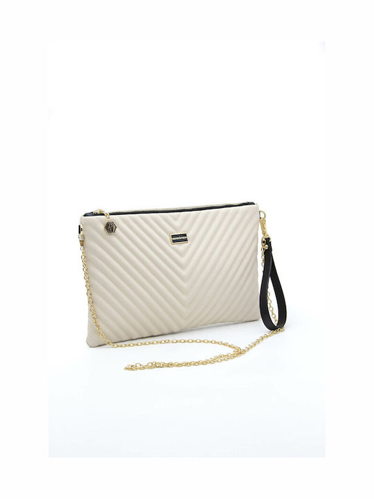 Women's Beige Clutch