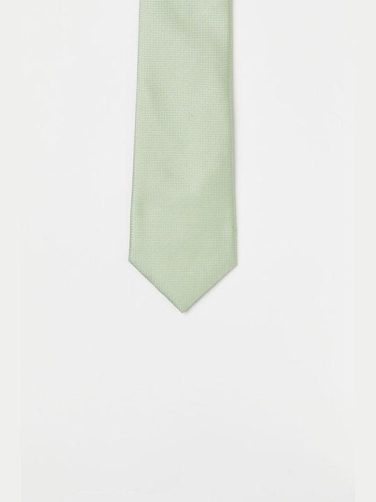 Aristoteli Bitsiani Herren Krawatte Monochrom in Grün Farbe