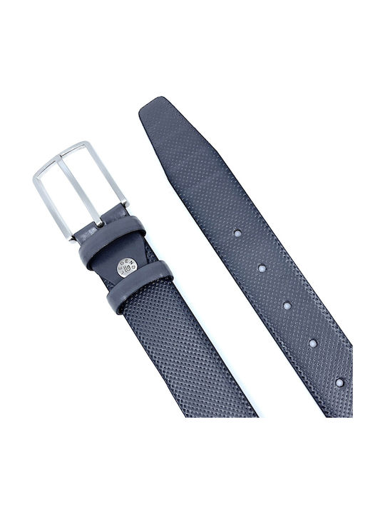 Men's Belt Leather Gray