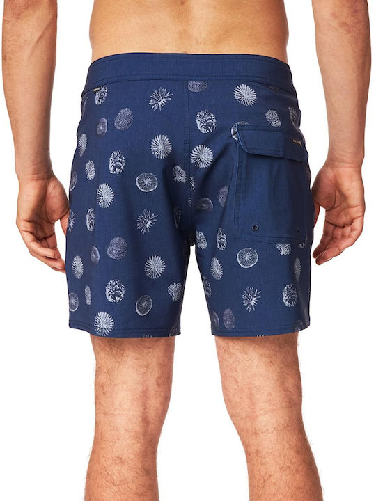 Rip Curl MIRAGE RETRO Men's Swimwear Shorts Navy Blue with Patterns