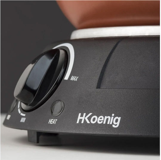 HKoenig Slow Cooker 300W cu Memorie Internă 3lt Maro