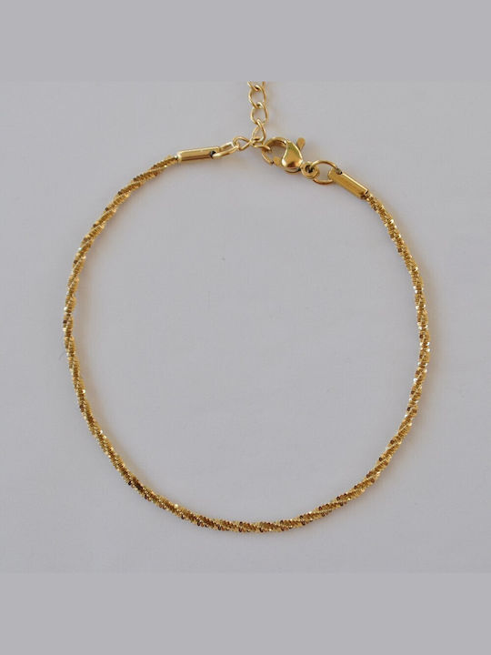 FantazyStores Bracelet made of Steel Gold Plated