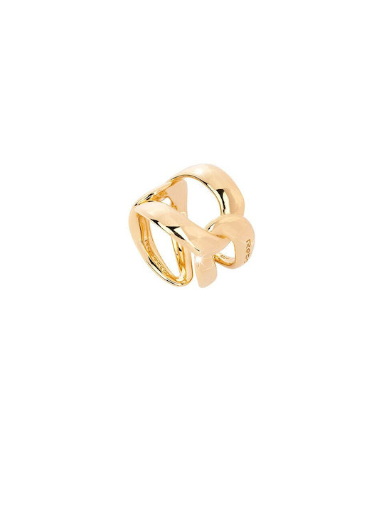 Rebecca Women's Gold Plated Steel Eternity Ring Moscow