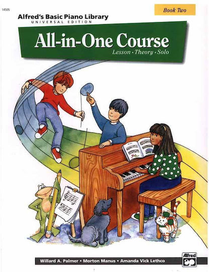 Alfred Music Publishing Alfred's Basic Piano Library All-In-One Course Book 2 за Пиано