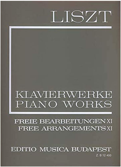 Editio Musica Budapest Liszt Piano Works Free Arrangements Παρτιτούρα για Πιάνο