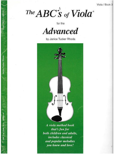 Carl Fischer Rhoda Abcs Μέθοδος Εκμάθησης για Βιόλα