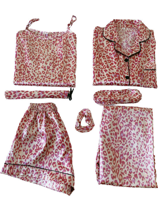 La Lolita Amsterdam Set De Pijamale Dama De Iarnă Roz Gemma