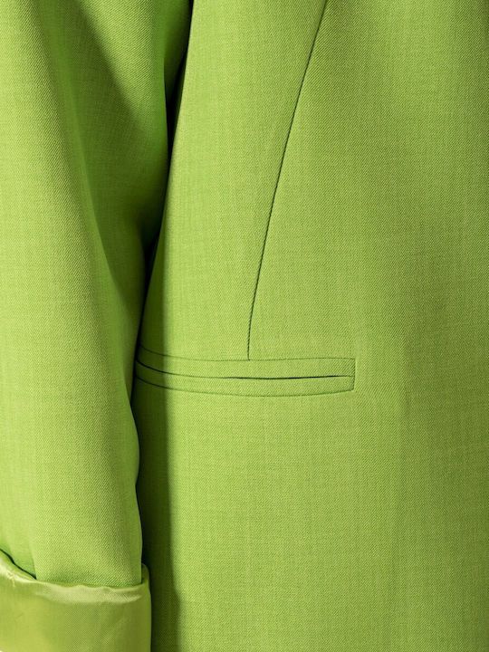 Derpouli Women's Blazer Green