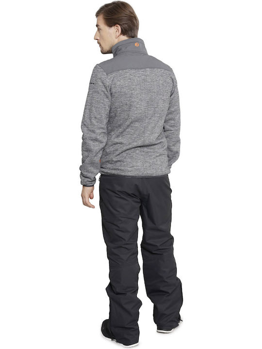 Ανδρική Ζακέτα Fleece Γκρι