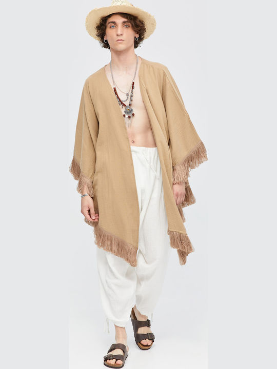 Men's Cardigan Beige