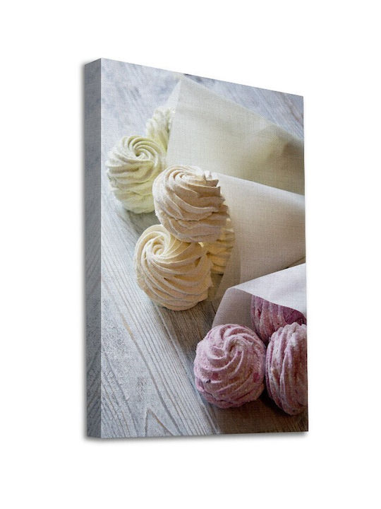 Walls Σπιτικά Marshmallow Πίνακας σε Καμβά 40x50cm