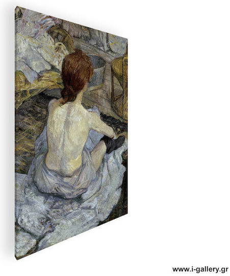 I-gallery La Toilette Toulouse Πίνακας Αντίγραφο του Toulouse Lautrec σε Καμβά 30x40cm