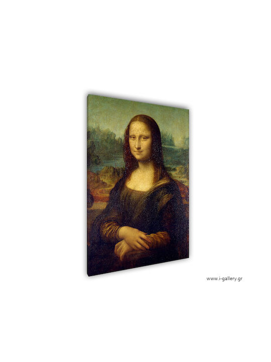 I-gallery Mona Lisa Leonardo Painting Copy of Da Vinci on Canvas 50x70cm