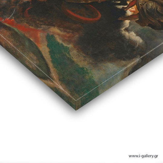 I-gallery The Fall Of Painting on Canvas 130x90cm
