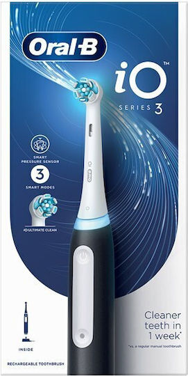 Oral-B iO Series 3 Electric Toothbrush with Pressure Sensor Black