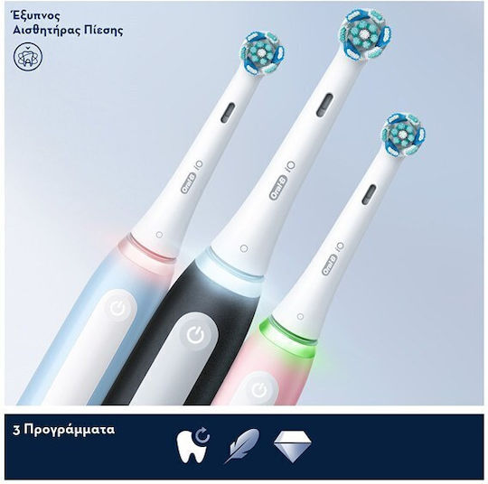 Oral-B iO Series 3 Electric Toothbrush with Pressure Sensor Black
