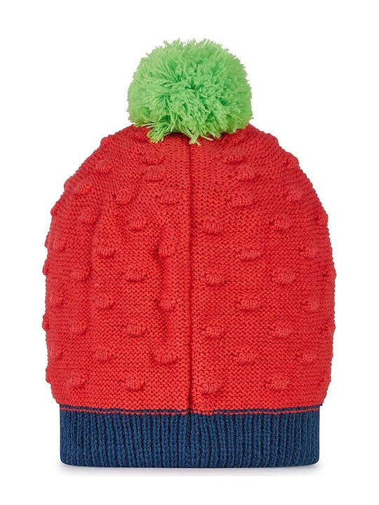 La Sportiva Pom Pom Beanie Frauen Beanie Gestrickt in Rot Farbe