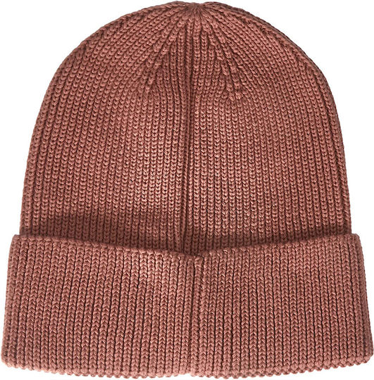 Knitted Beanie Cap Pink