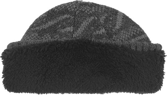 Beanie Unisex Beanie Gestrickt in Gray Farbe