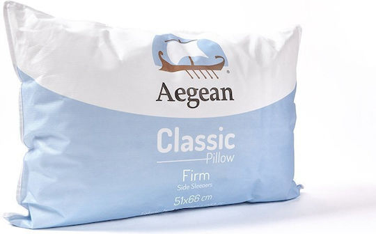 Αιγαίον Μαξιλάρι Ύπνου Microfiber Ανατομικό 51x66cm