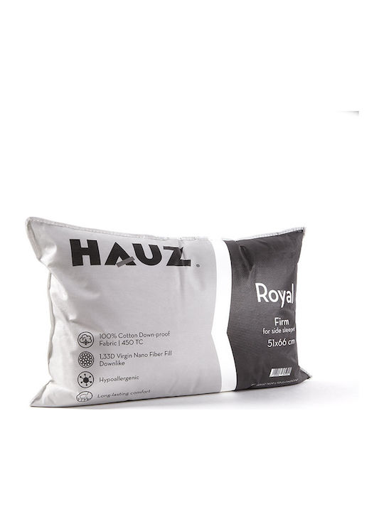Hauz Μαξιλάρι Ύπνου Microfiber Ανατομικό 51x66cm