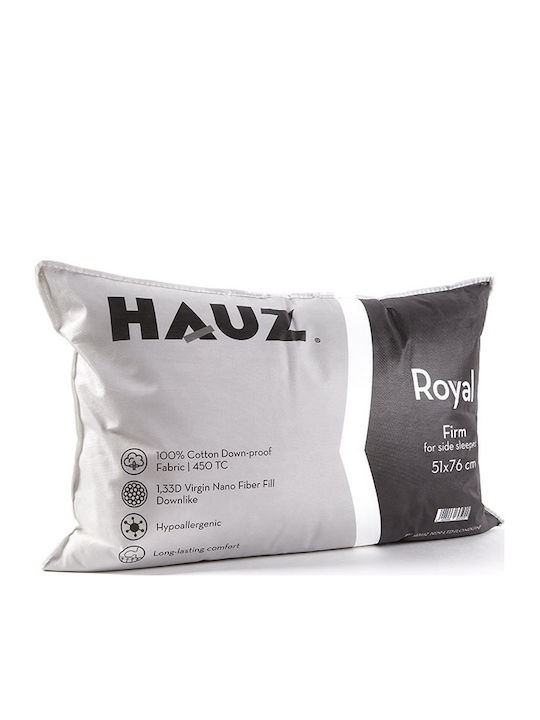 Hauz Μαξιλάρι Ύπνου Microfiber Ανατομικό 51x76cm