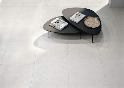 Piccadilly Floor Interior Matte Porcelain Tile 61.3x122.6cm White