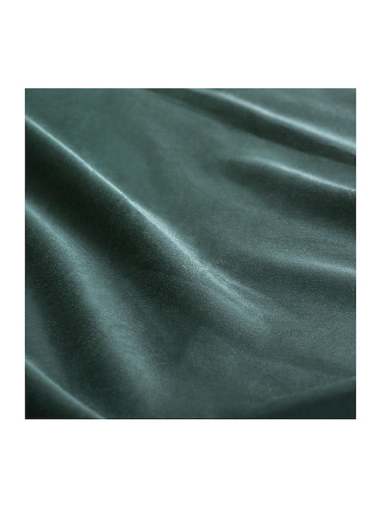 Hauz Чаршаф King Size с Ластик 180x200+40см. Зелен