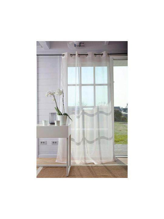 So'Home Curtain Window with Tab Top White 324090952_10465_10 180x180cm