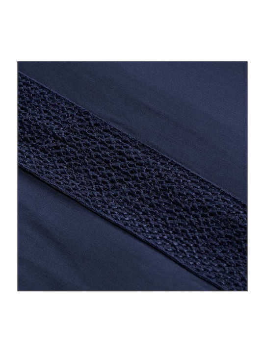 Hauz Duvet Cover Set Queen with 2 Pillowcases 230x250 Blue