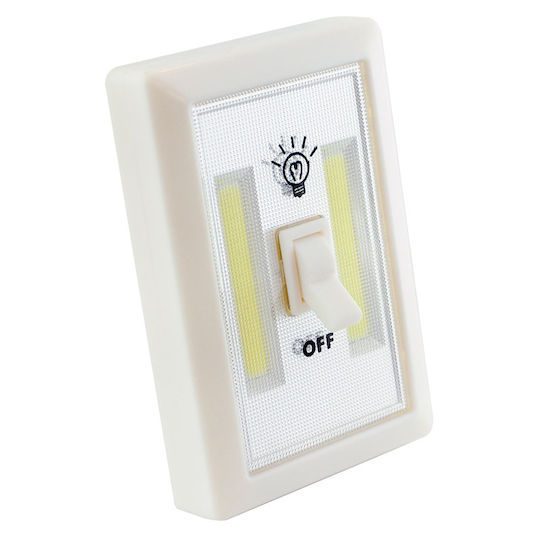 Factory LED Light Switch for Cabinets with Battery Powered, Photocell and Mounting Sticker 1pcs