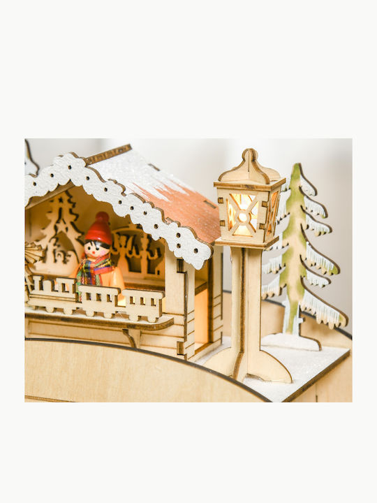 HomCom Advent Calendar Wooden
