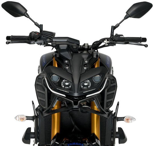 Puig Motorcycle Wheel Mudguard for Yamaha MT-09 Black 1pcs