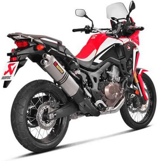 Akrapovic Τελικό Εξάτμισης Μοτοσυκλέτας για Honda CRF 1000L Africa Twin