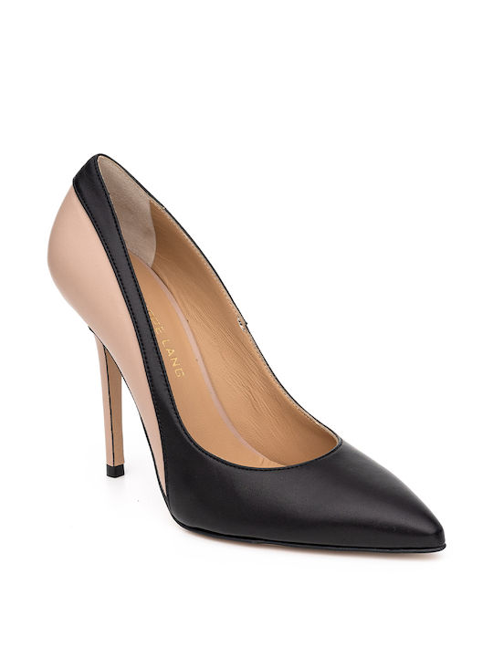 Philippe Lang Leder Pumps Rosa