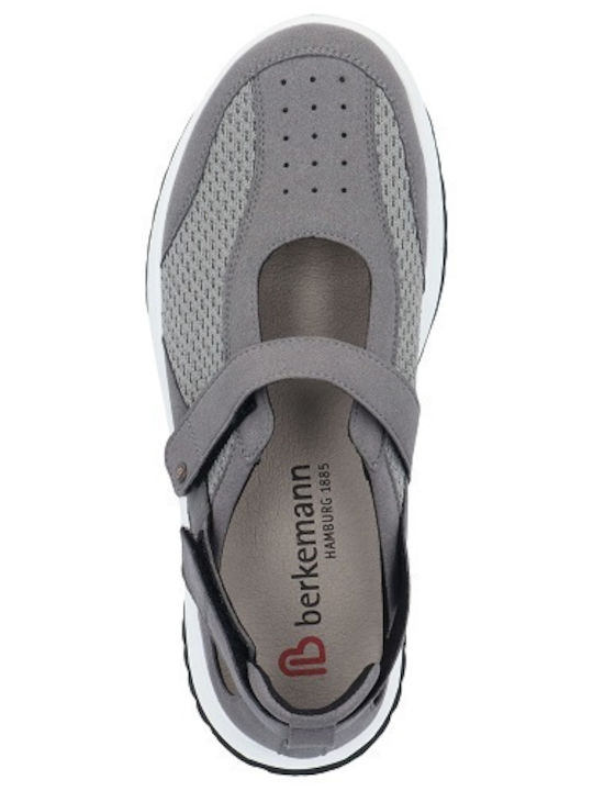 Berkemann Damen Ballerinas in Gray Farbe